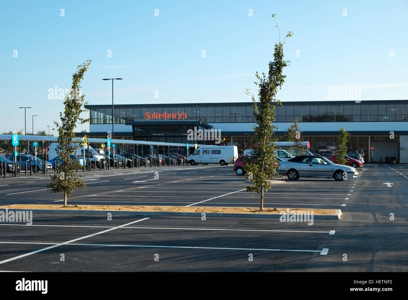 Sainsbury's Weymouth Superstore Stock Photo Alamy