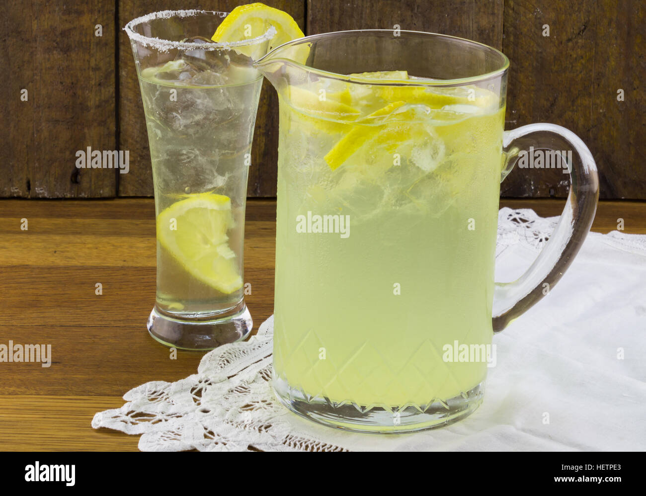 Lemonade pitcher hires stock photography and images Alamy