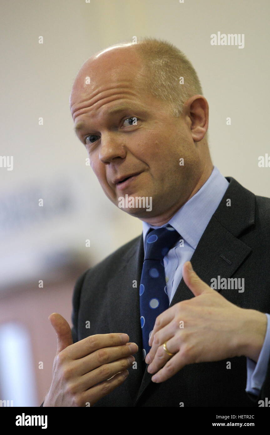 William Hague MP Stock Photo