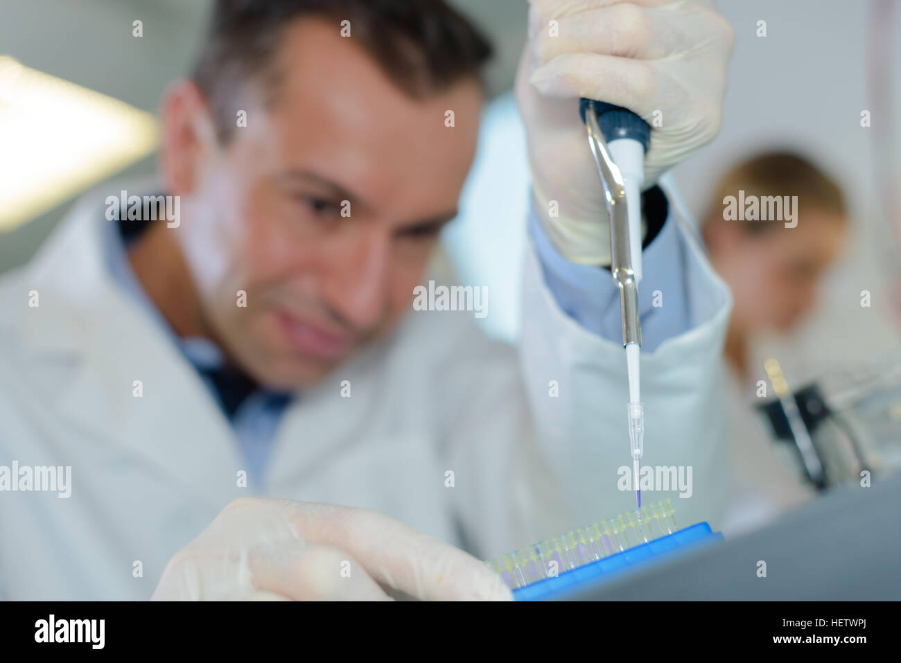 putting the right amount Stock Photo Alamy