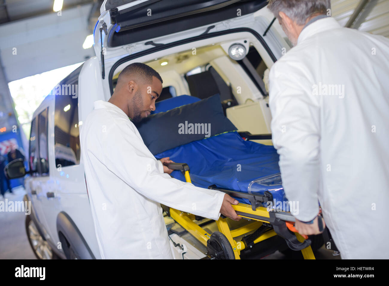Emergency ambulance depot hi-res stock photography and images - Alamy