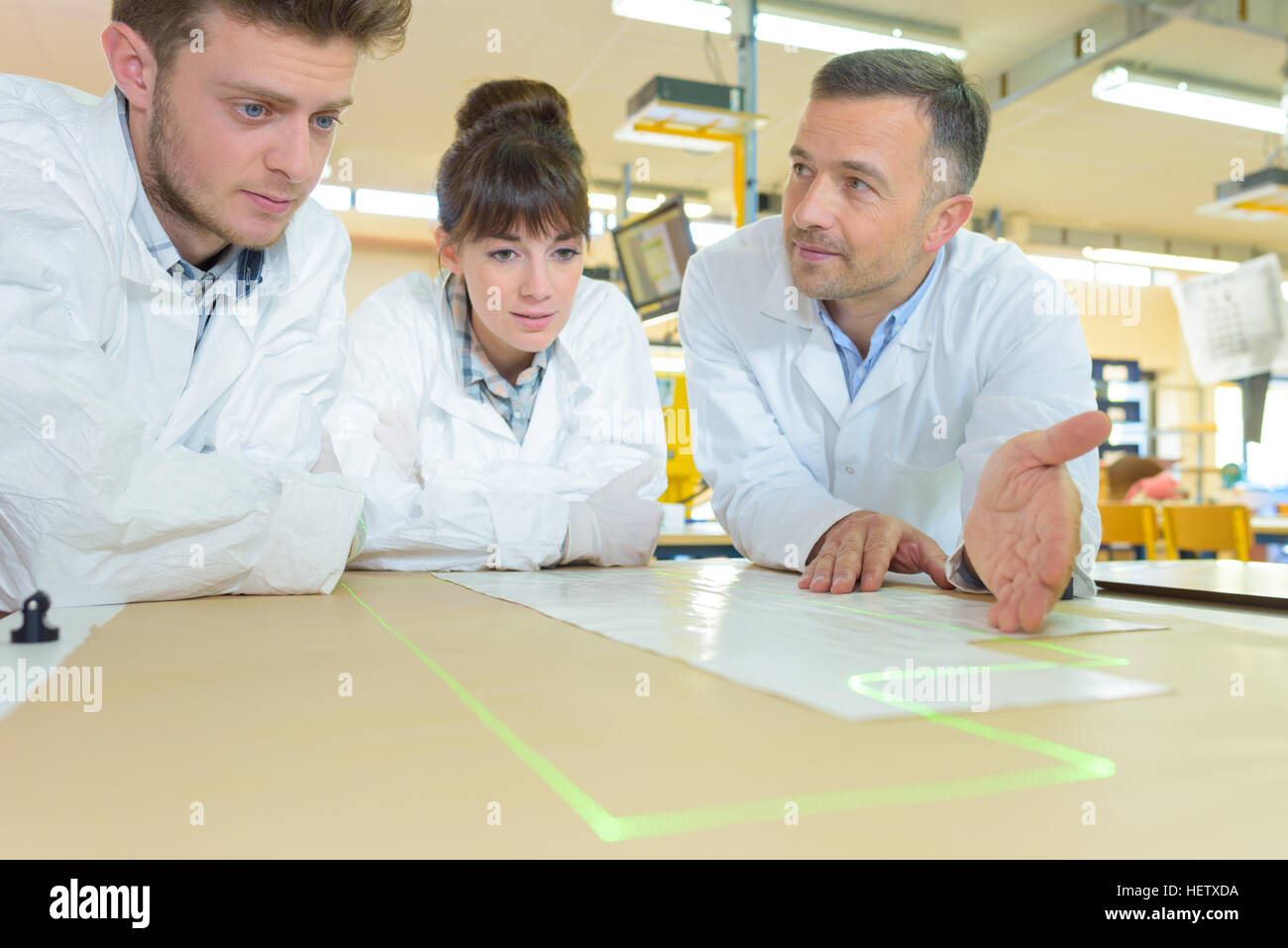 boss explaining task Stock Photo - Alamy