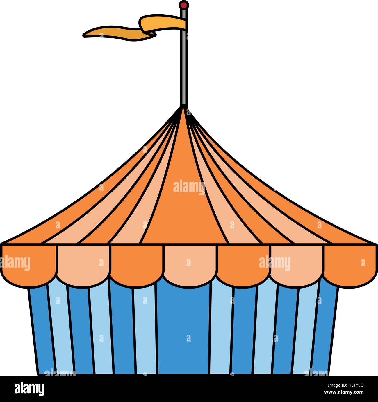 Isolated carnival tent design Stock Vector Image & Art Alamy