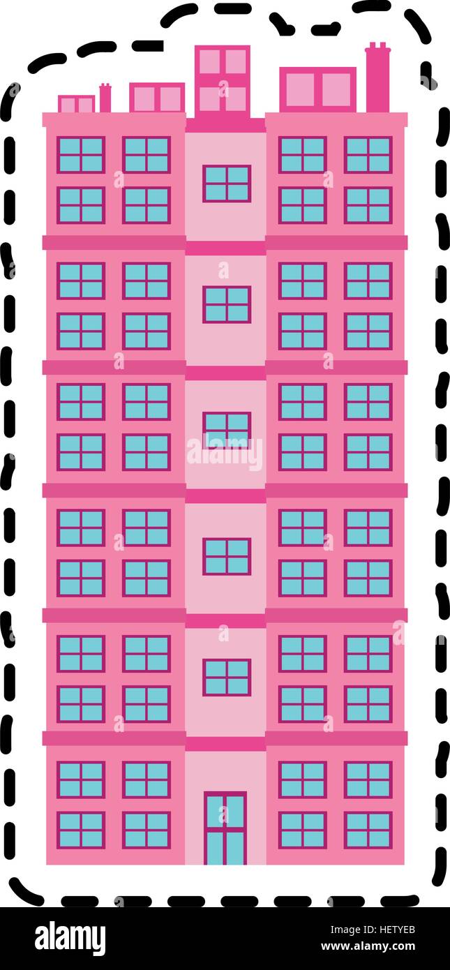 Isolated building tower design Stock Vector Image & Art Alamy