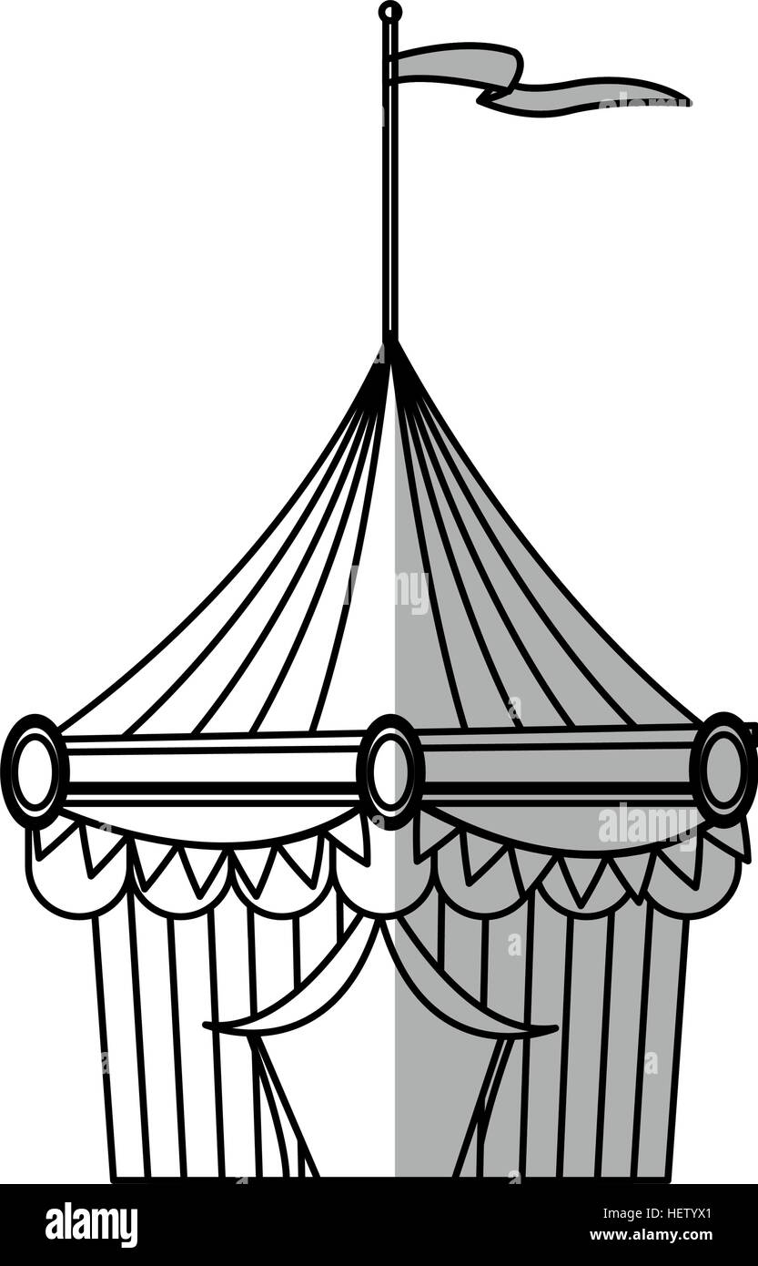 Isolated carnival tent design Stock Vector Image & Art Alamy