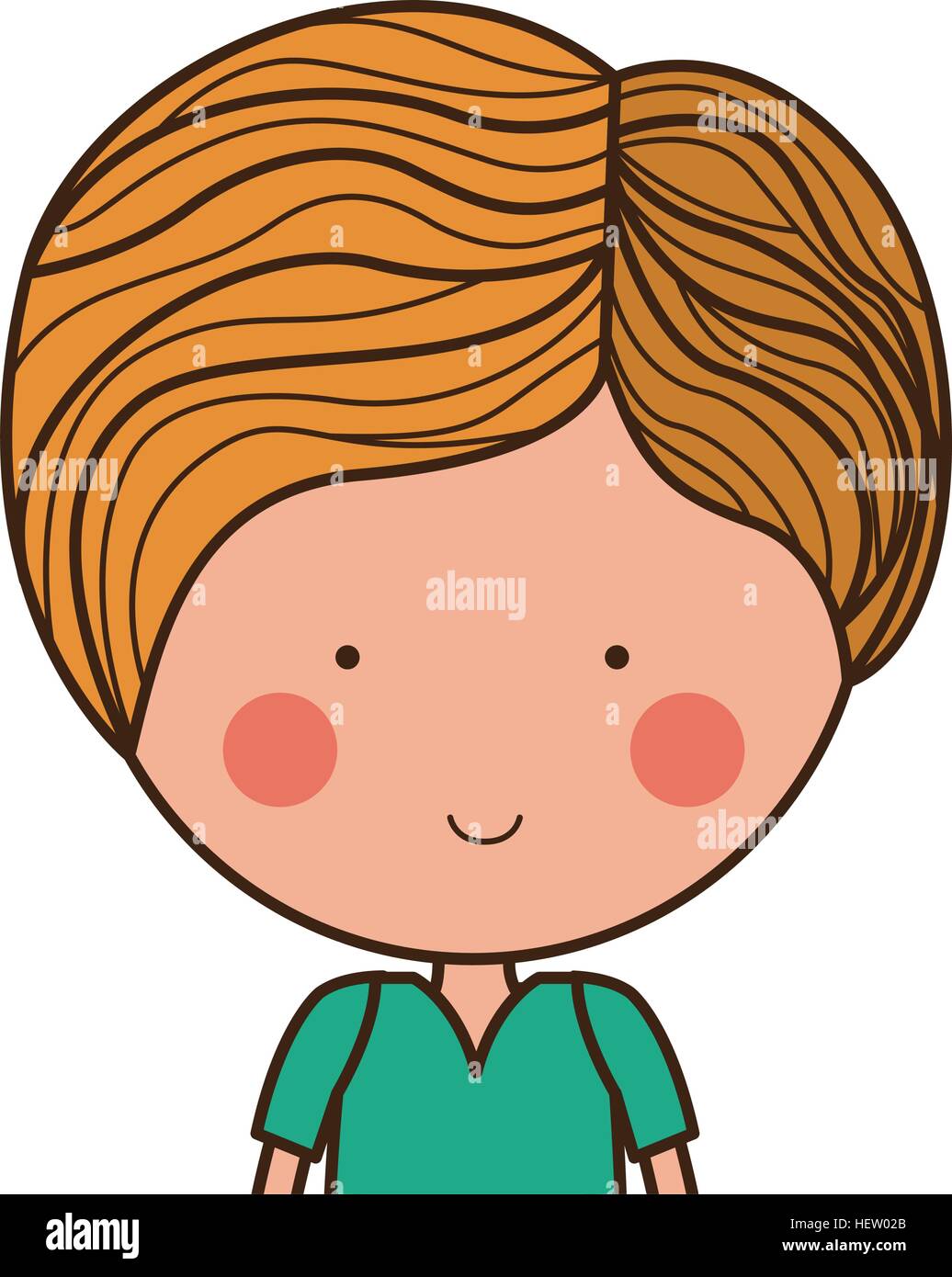 Isolated boy cartoon design Stock Vector Image & Art - Alamy