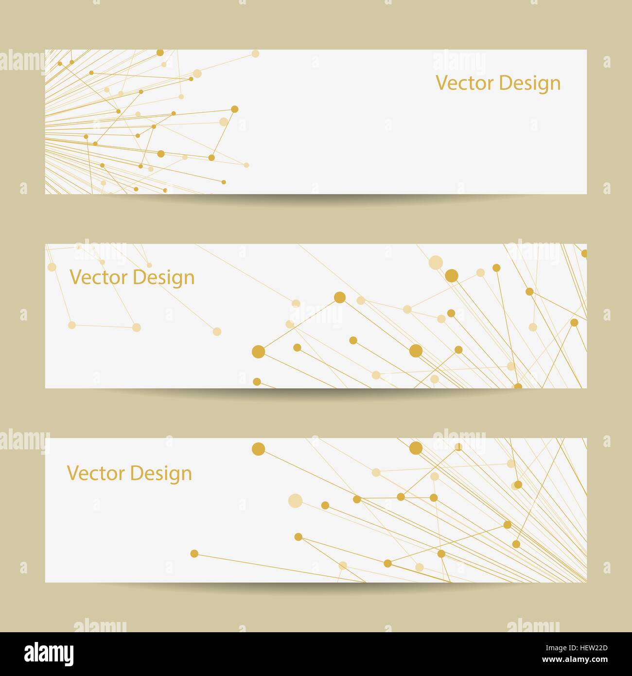 Set of horizontal banners Stock Vector Image & Art - Alamy