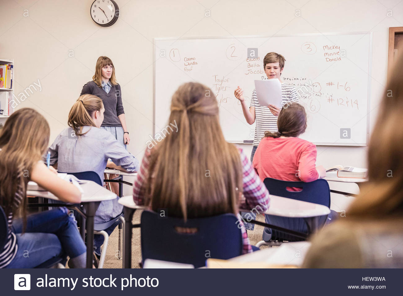 Teacher Reading Stock Photos & Teacher Reading Stock Images Alamy