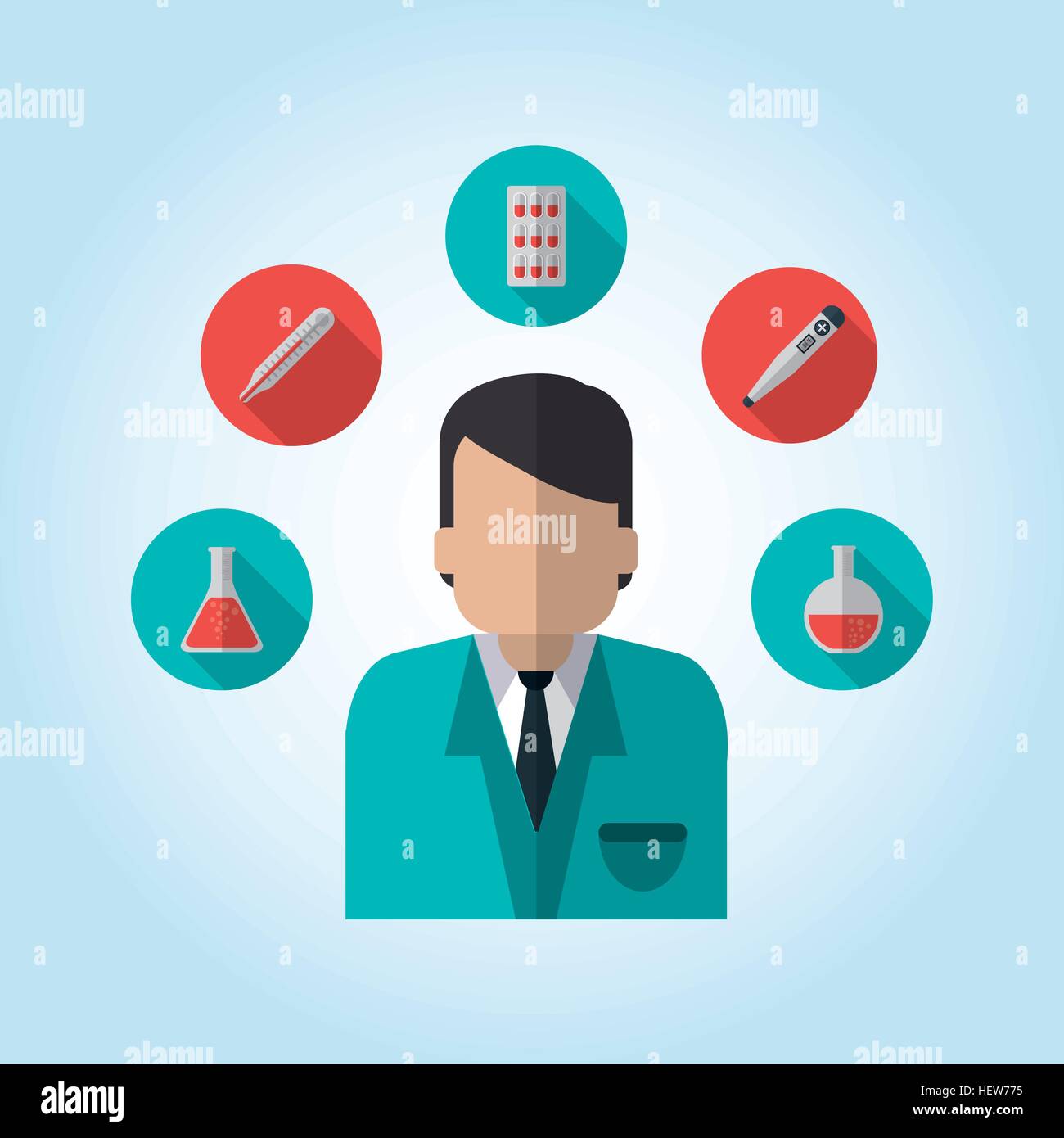 Doctor icon design , vector illustration Stock Vector Image & Art - Alamy