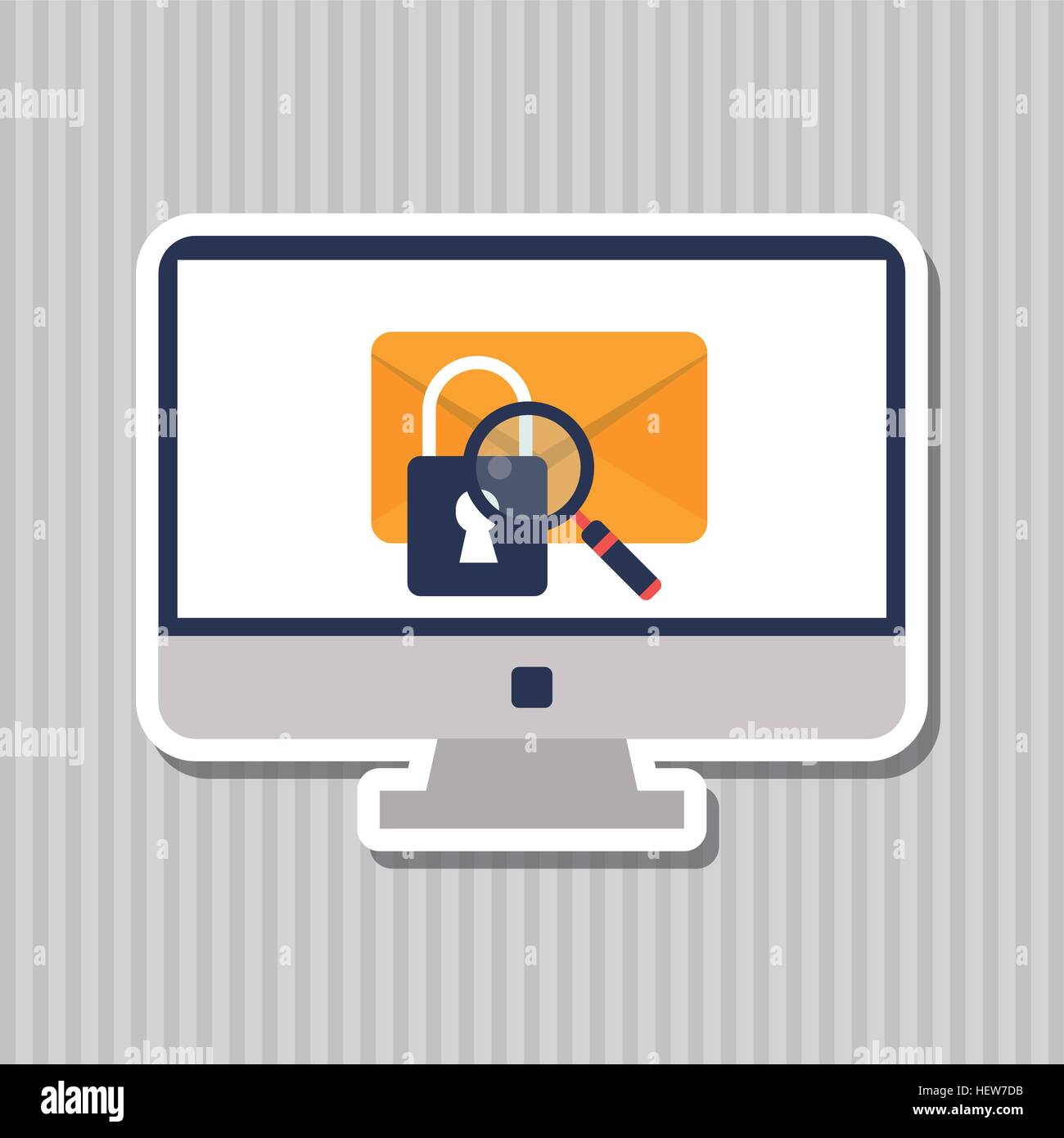 Computer icon design , vector illustration Stock Vector Image & Art - Alamy