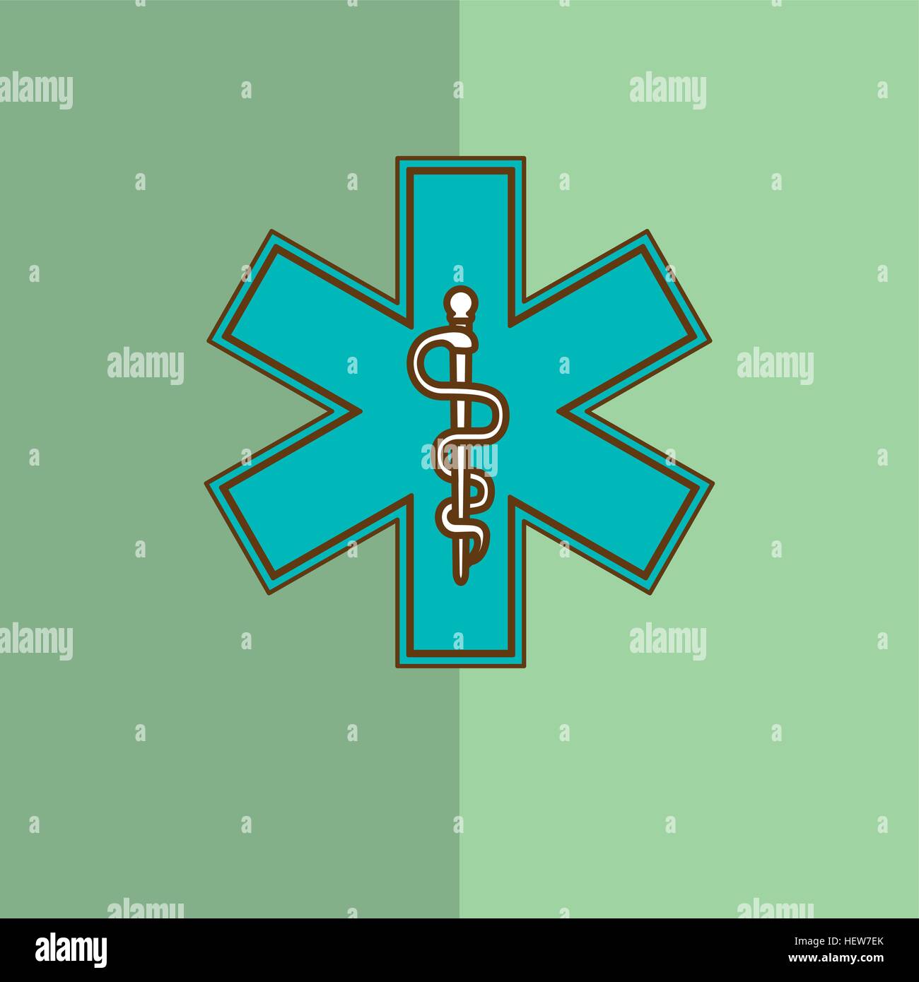 caduceus icon design , vector illustration Stock Vector Image & Art - Alamy