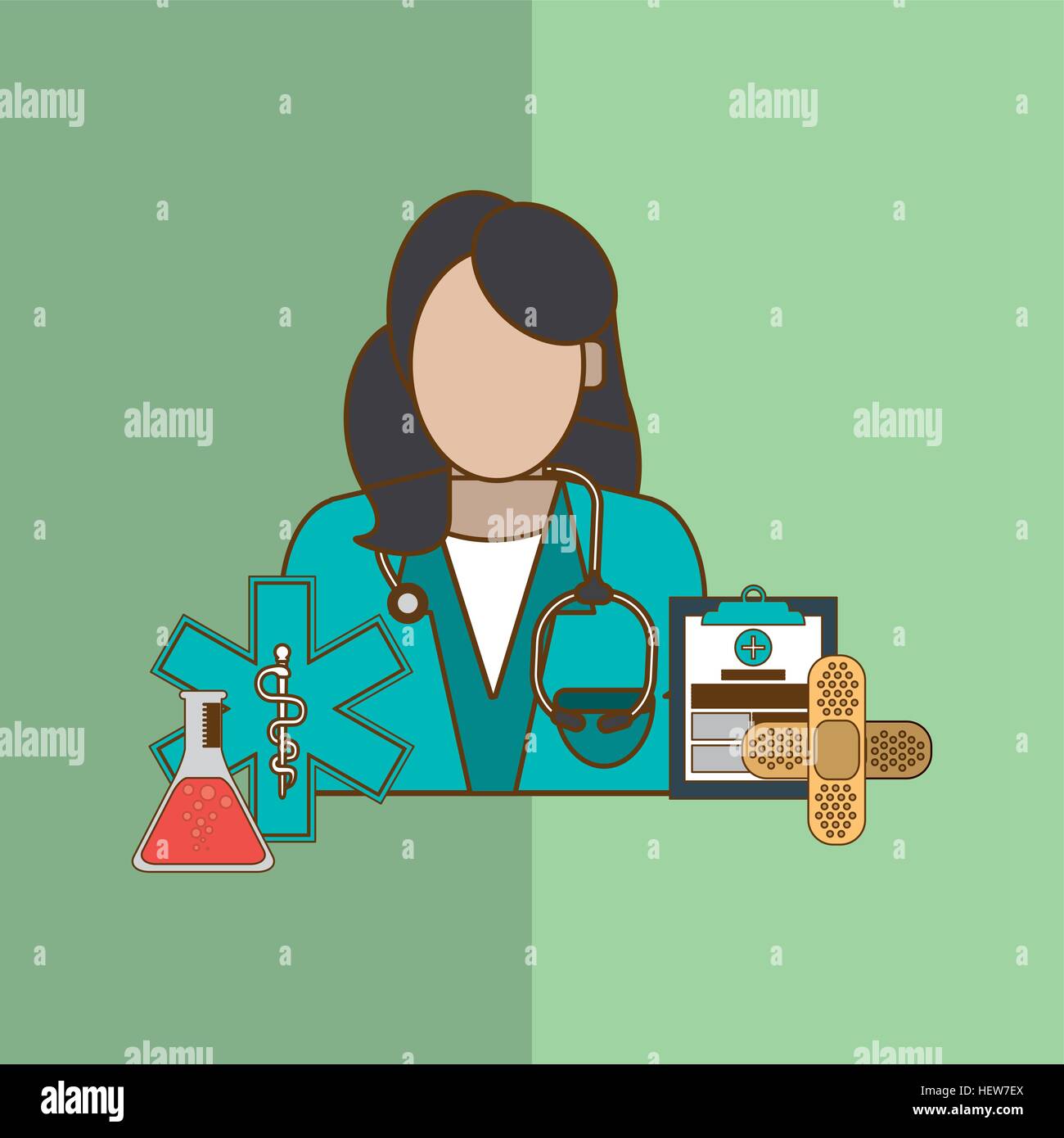 Doctor icon design , vector illustration Stock Vector Image & Art - Alamy