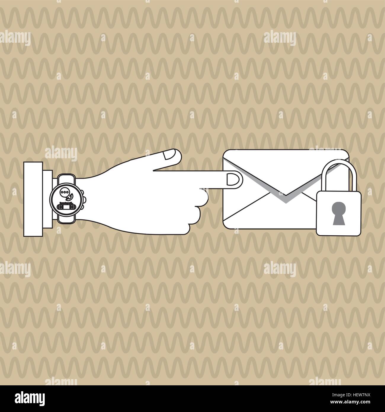 watch icon design, vector illustration Stock Vector Image & Art - Alamy