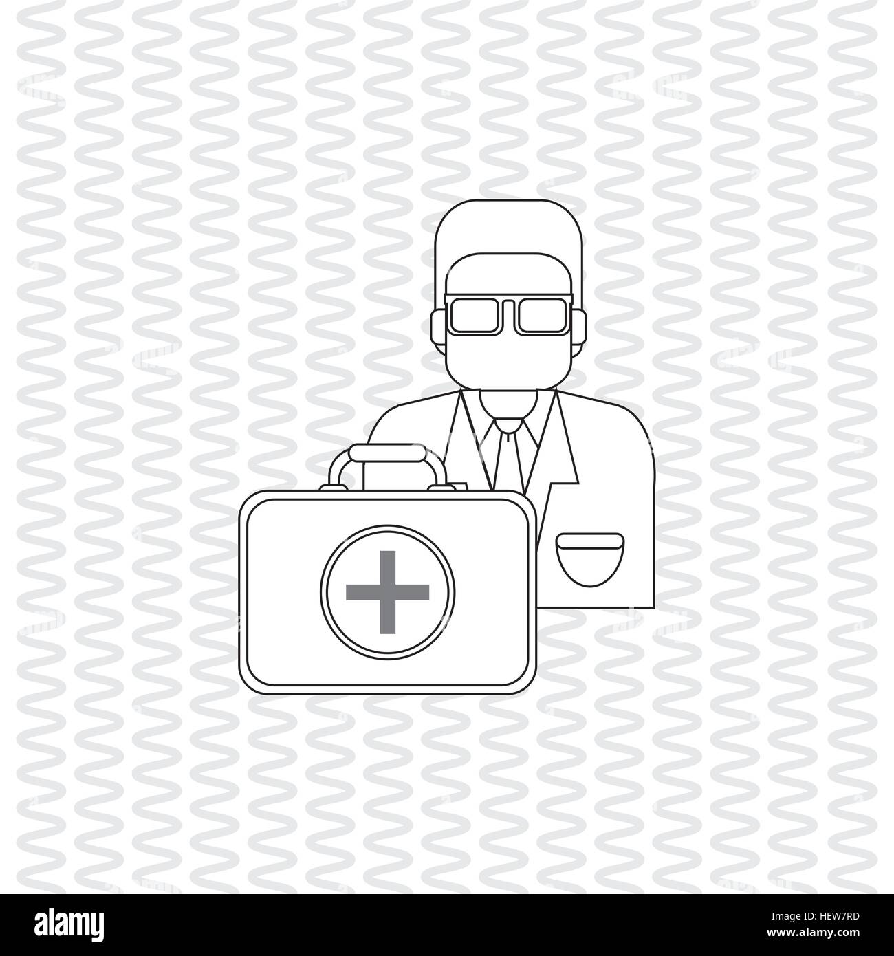 Doctor icon design, vector illustration Stock Vector Image & Art - Alamy