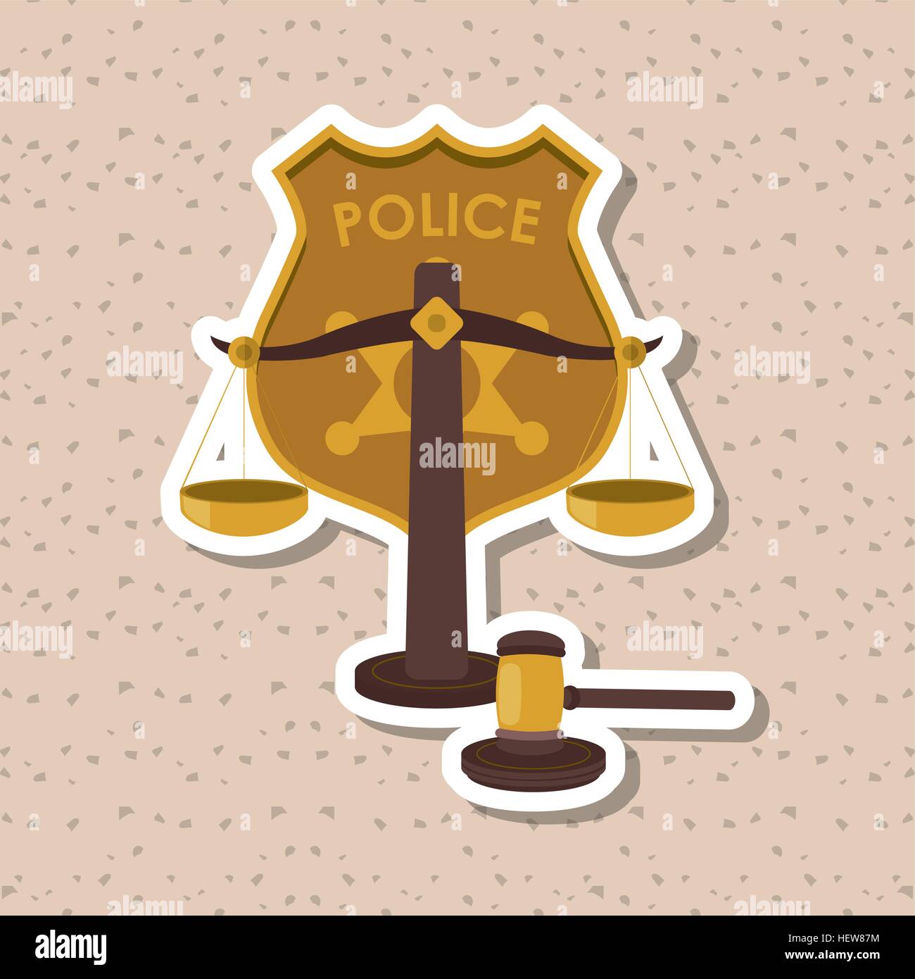 Justice hammer design, vector illustration Stock Vector Image & Art - Alamy