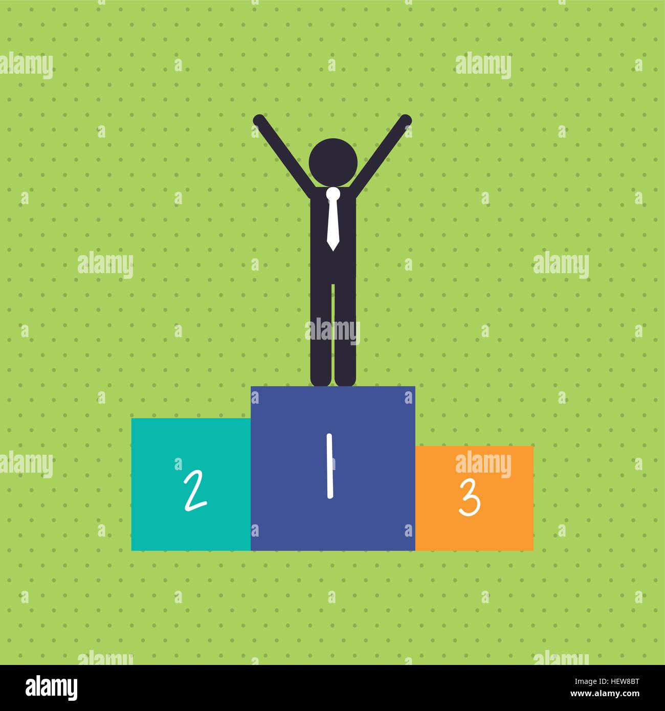 Winner and businessman design Stock Vector Image & Art - Alamy