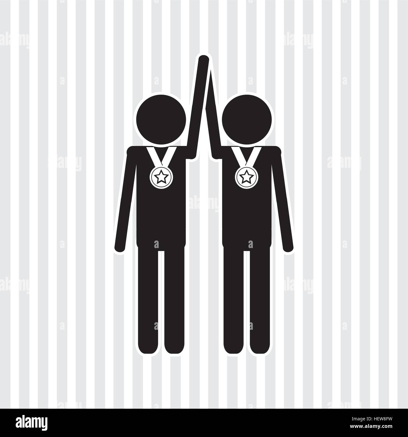 Winner and businessman design Stock Vector Image & Art - Alamy