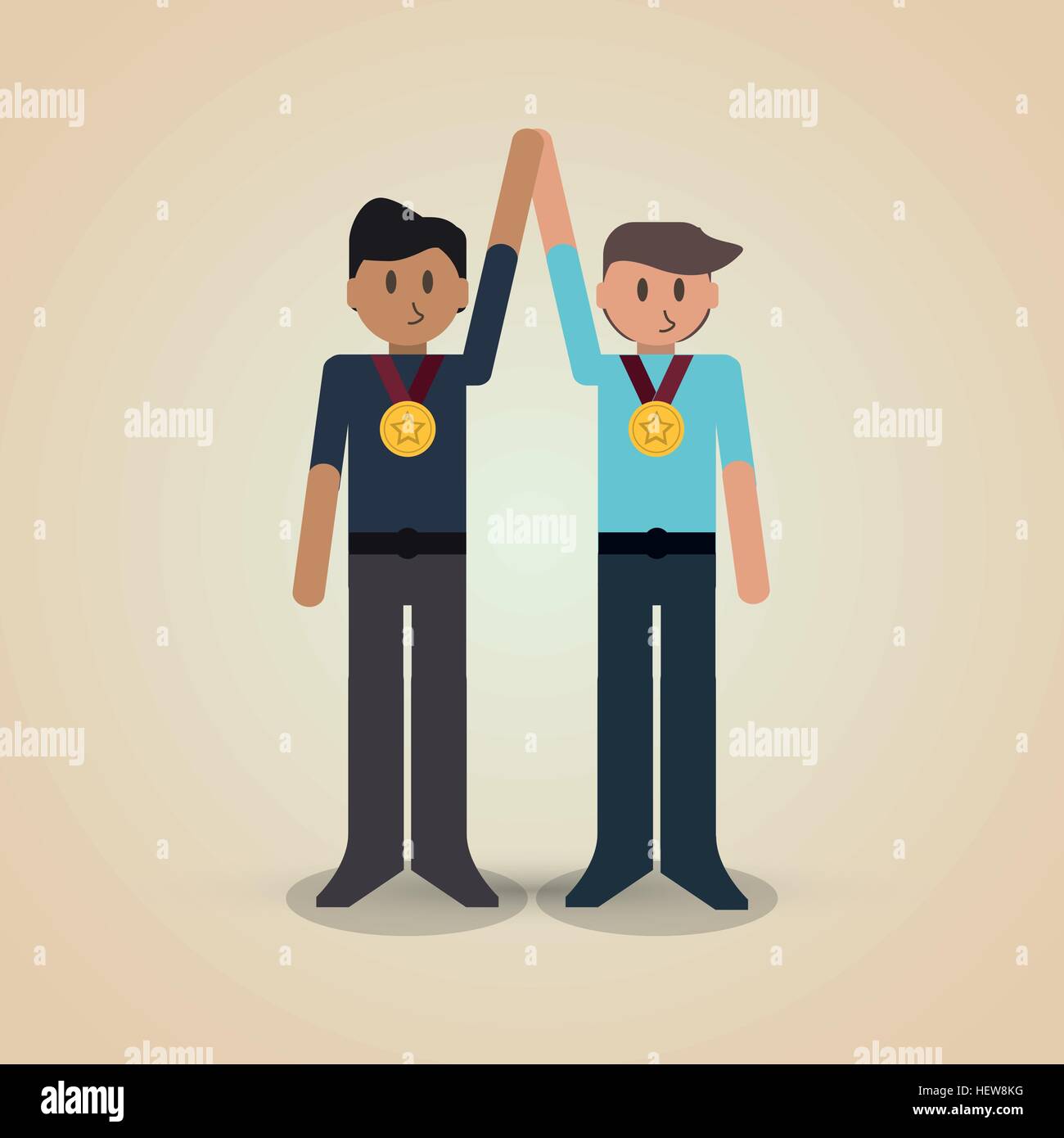 Winner and businessman design Stock Vector Image & Art - Alamy