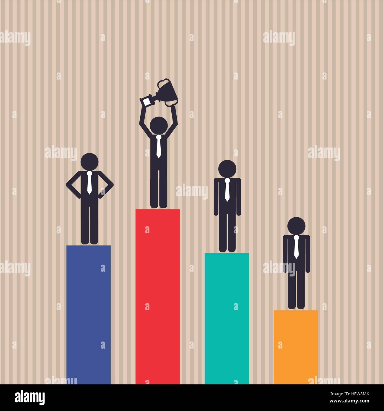 Winner and businessman design Stock Vector Image & Art - Alamy