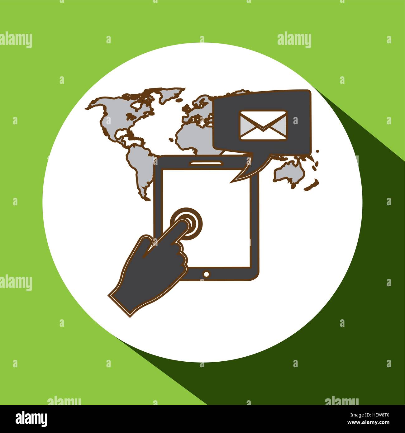 tablet icon design, vector illustration Stock Vector Image & Art - Alamy