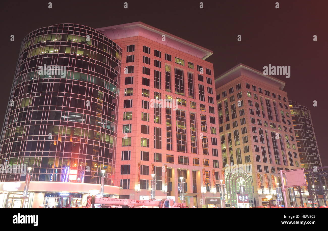 The mall at Oriental Plaza Wangfujing in Beijing China Stock Photo