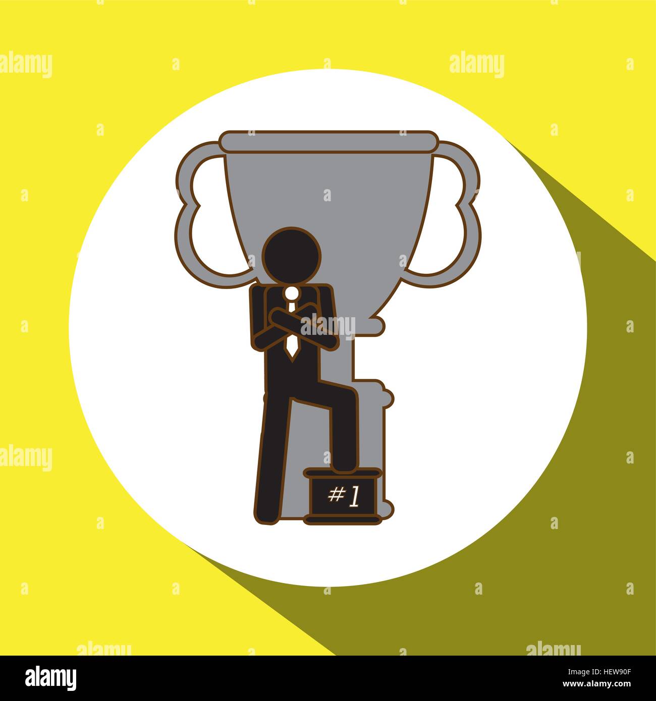 Winner and trophy design, vector illustration Stock Vector Image & Art ...