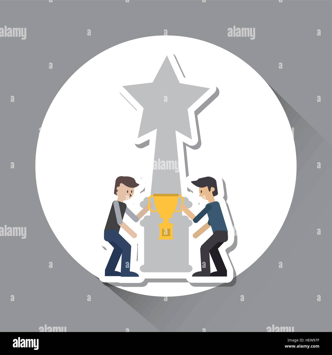 Winner and trophy design Stock Vector Image & Art - Alamy