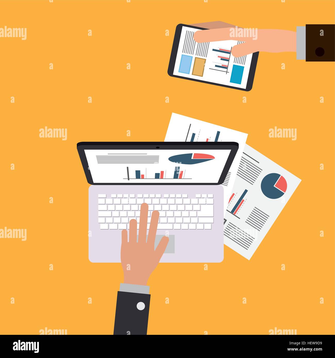 Infographic document design Stock Vector Image & Art - Alamy