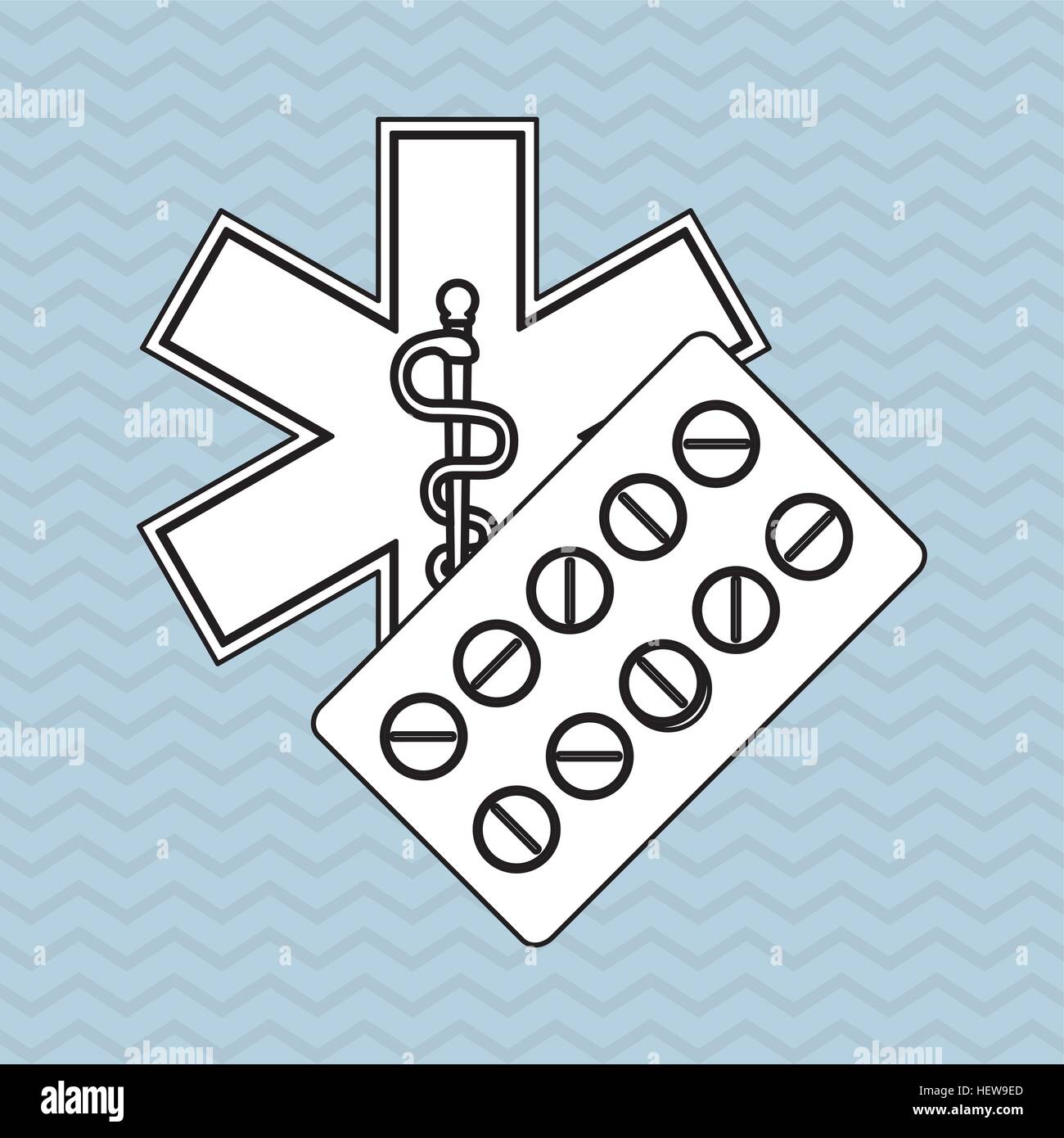 caduceus icon design, vector illustration Stock Vector Image & Art - Alamy