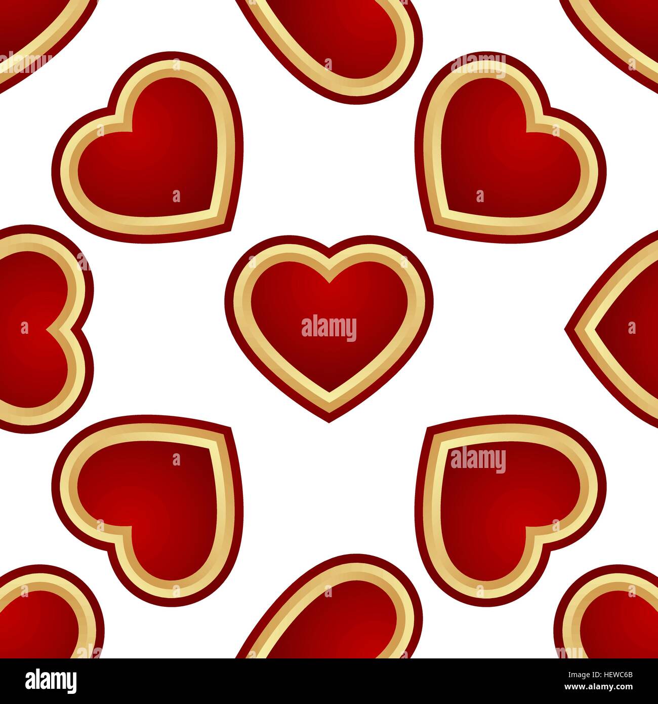 seamless background of hearts Stock Vector Image & Art - Alamy