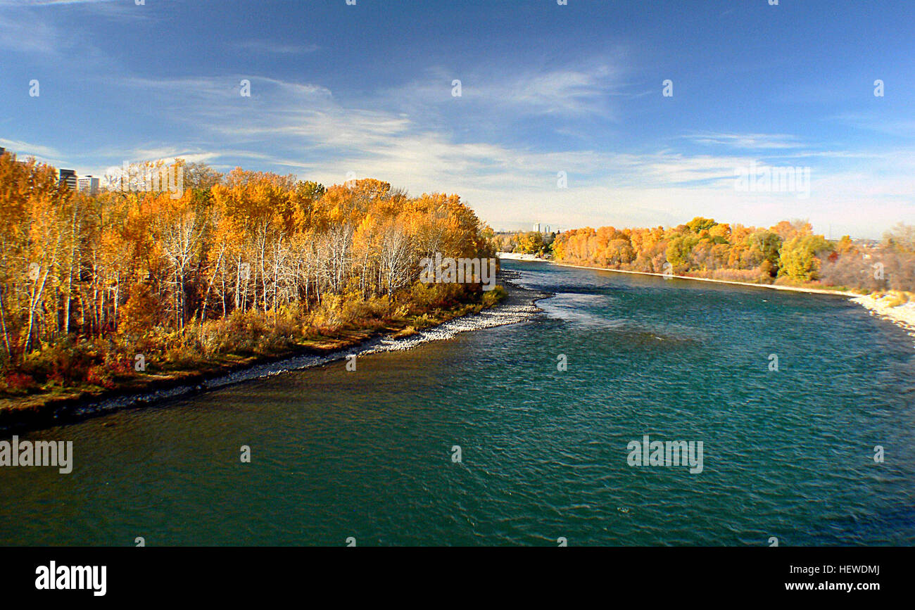 Calgary bow river pathway hi-res stock photography and images - Alamy