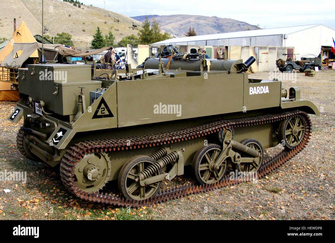 The Universal Carrier, also known as the Bren Gun Carrier from the