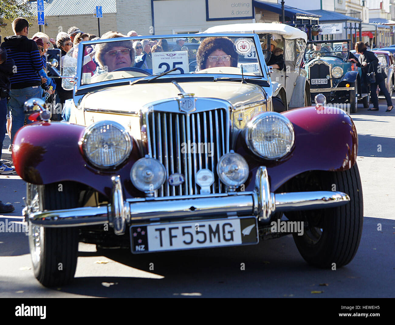 Restored mg mga car hi-res stock photography and images - Alamy