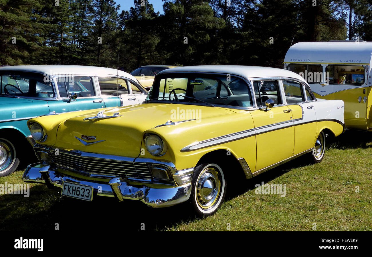 1950 1981 chevrolet bel air production years hires stock photography