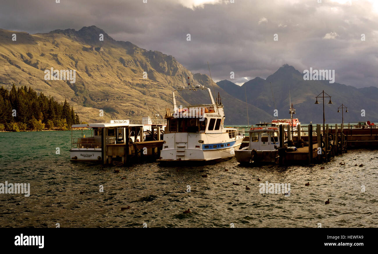 Lake Wakatipu, located in New Zealand’s Otago region, is the longest ...