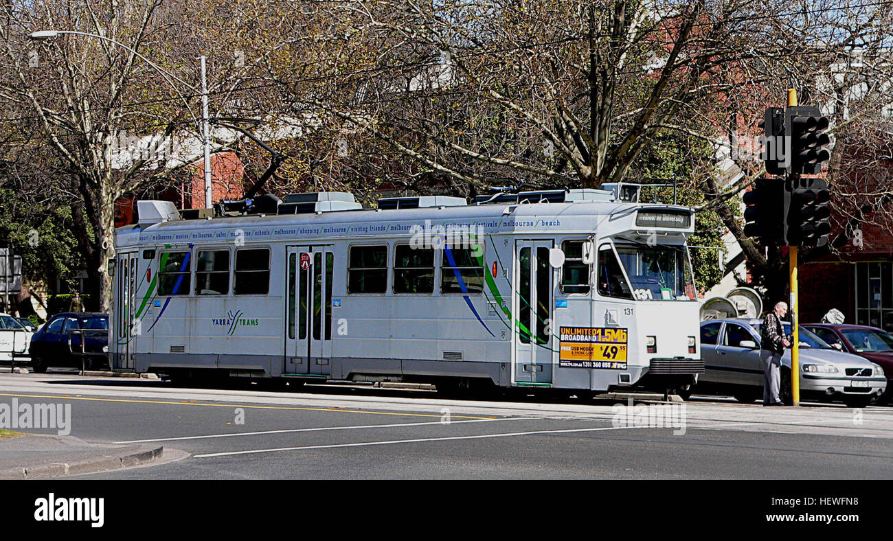 The A-class trams in Melbourne are single-unit bogie trams built by ...