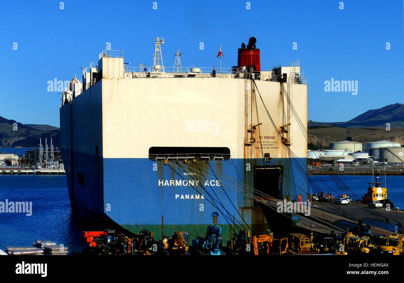 The Panama-flagged vehicle carrier, built in 1992, has a gross tonnage ...
