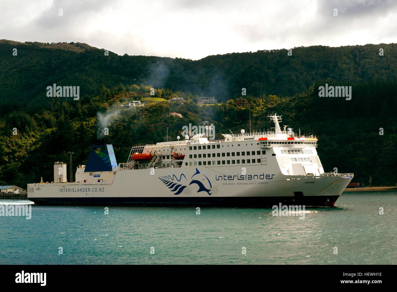The Interislander is a road and rail ferry service across New Zealand's ...
