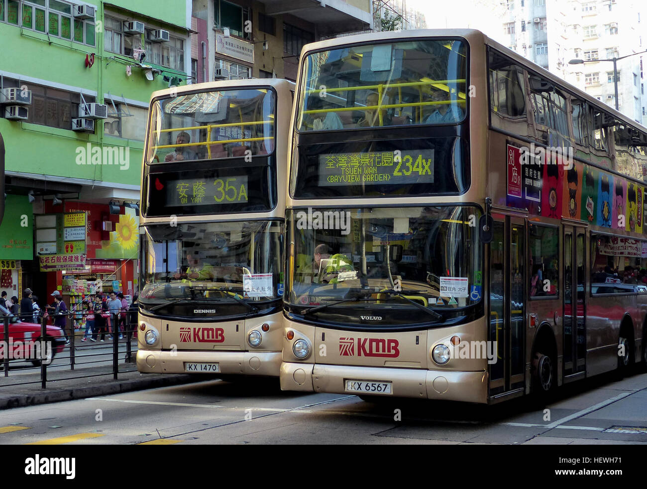 Kowloon motor bus alexander alx500 hi-res stock photography and images -  Alamy