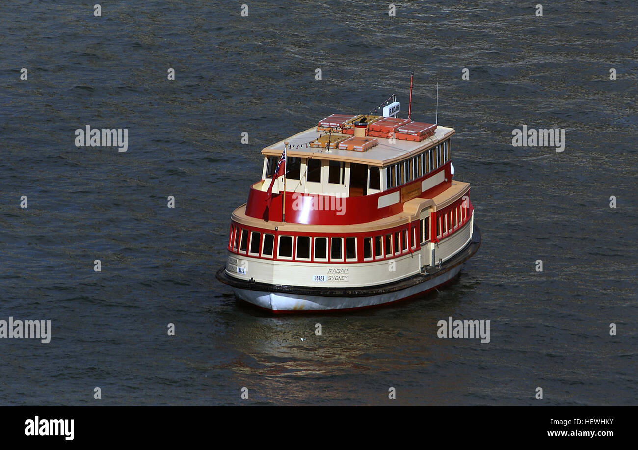 The MV Radar has the longest active ferry record on Sydney Harbour