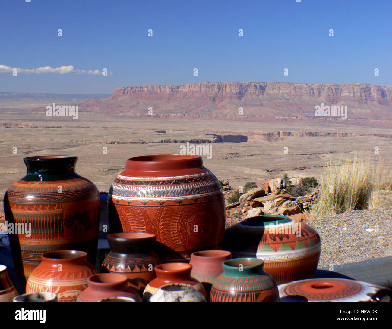 North American Indian pottery dates back at least 2,000 years, when the