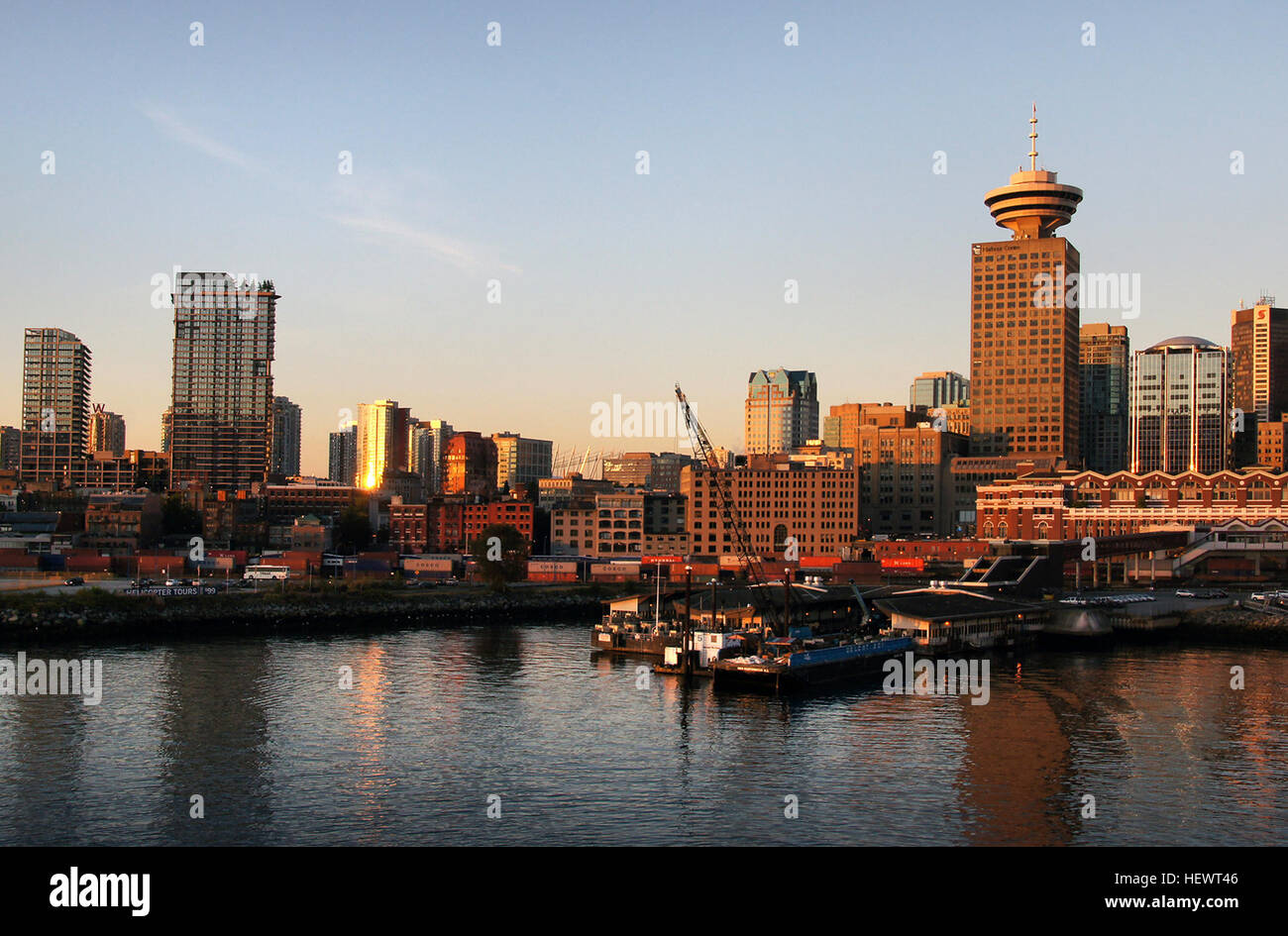 Vancouver is a coastal seaport city on the mainland of British Columbia, Canada. The 2011 census recorded 603,502 people in the city, making it the eighth largest Canadian municipality. Stock Photo