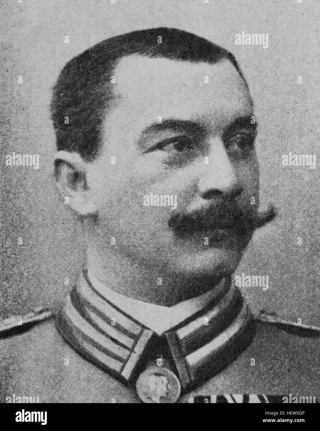 Paul Martin Julius Kohlstock, 1861 -1901, german Sanitation officers and tropicalist, picture from 1895, digital improved Stock Photo