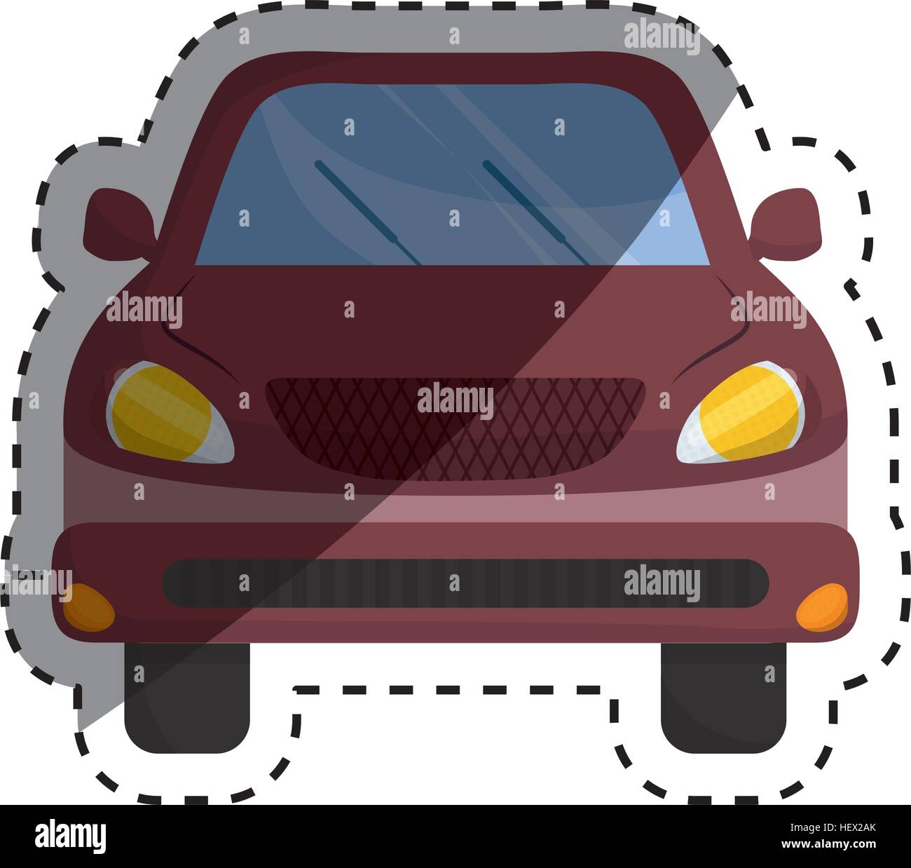 Isolated car vehicle Stock Vector Image & Art - Alamy