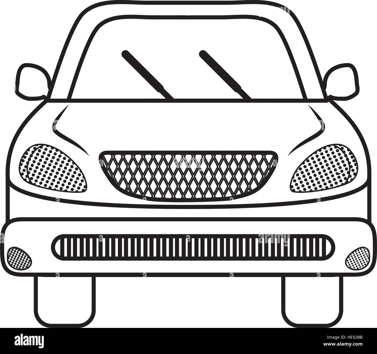 Isolated car vehicle Stock Vector Image & Art - Alamy