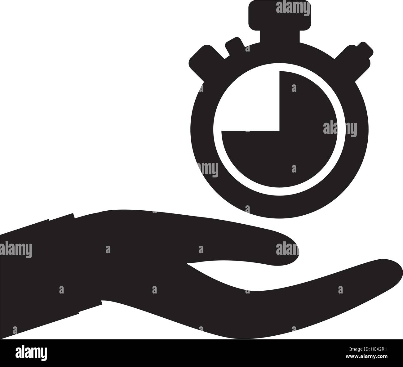 isolated chronometer timer Stock Vector Image & Art - Alamy