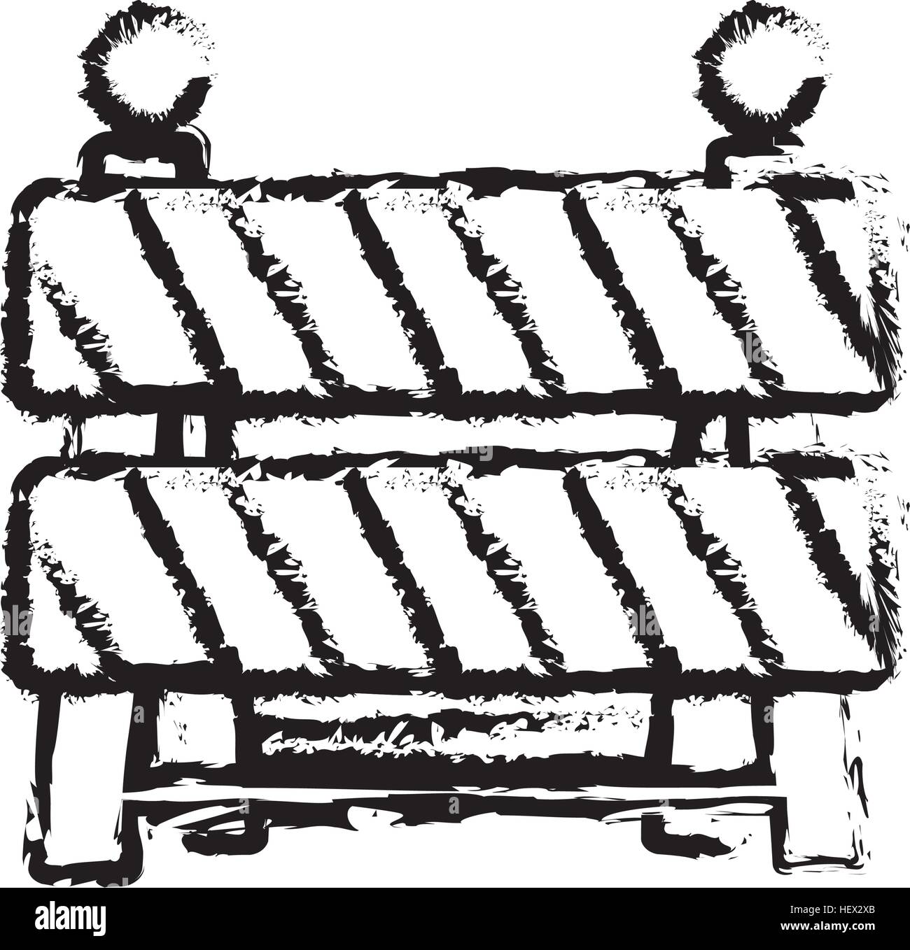under construction barrier Stock Vector Image & Art - Alamy