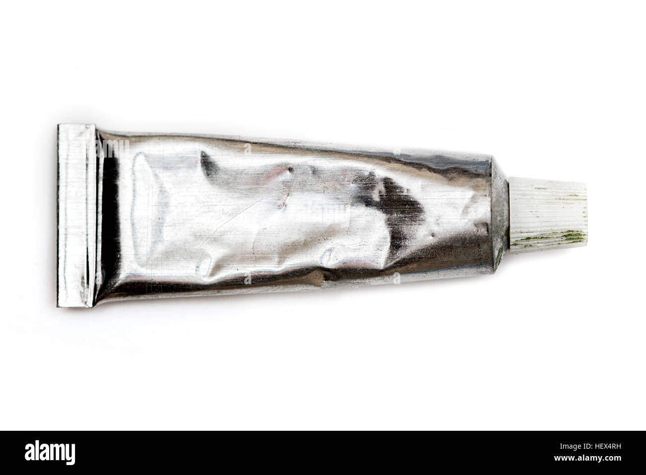 Tube of watercolor isolated on white background Stock Photo - Alamy