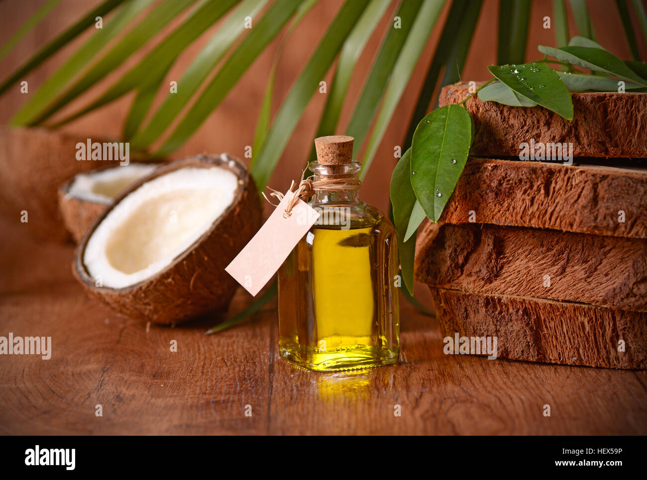 Coconut Oil Bottle High Resolution Stock Photography and Images Alamy