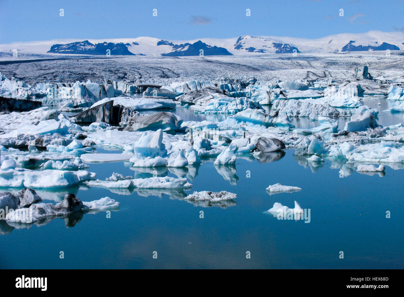 Little floating icebergs, Jokulsarlon, Iceland Stock Photo - Alamy